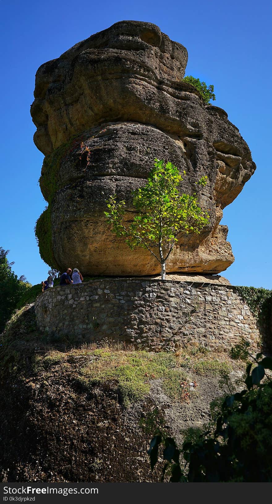 Rock, Ruins, Sky, Archaeological Site