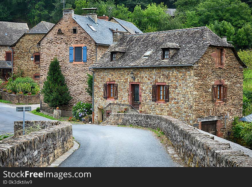 Property, Cottage, House, Village