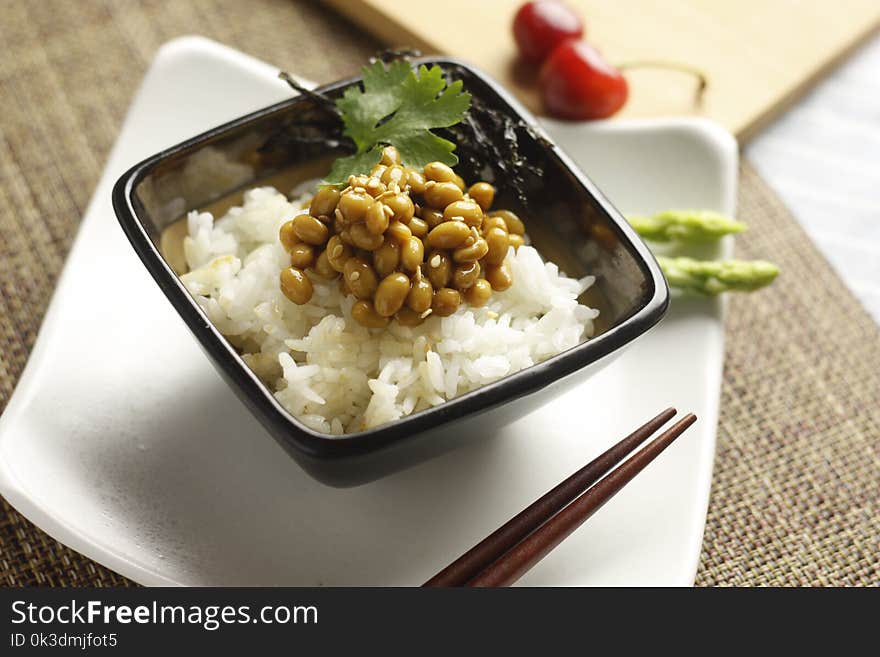 Dish, Steamed Rice, Cuisine, Food