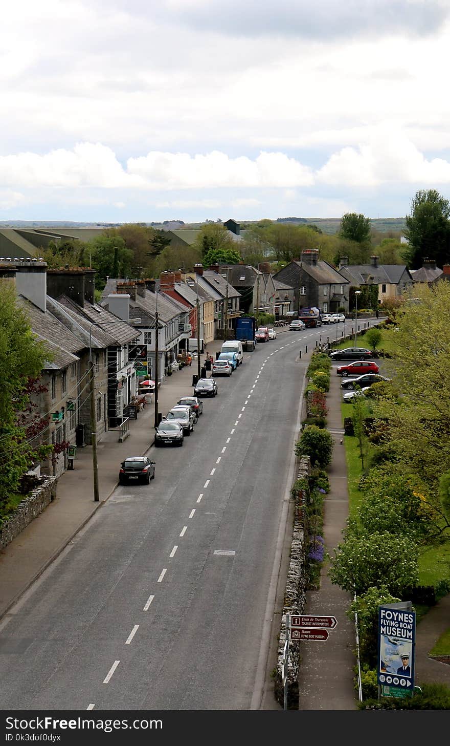 Road, Car, Residential Area, Suburb