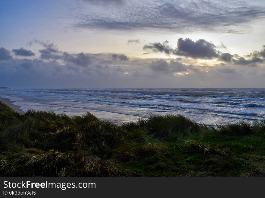 Sky, Sea, Horizon, Shore