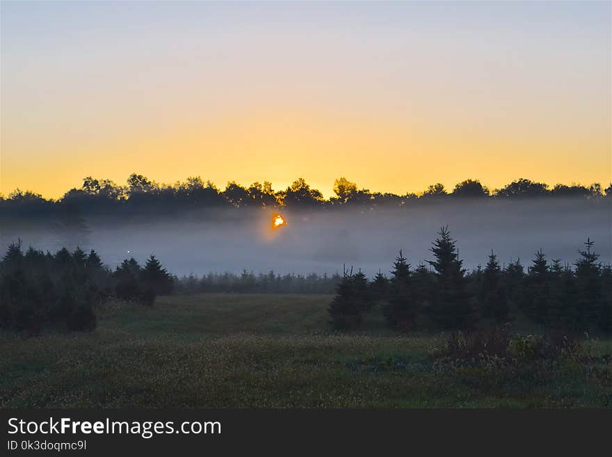 Sky, Dawn, Sunrise, Morning