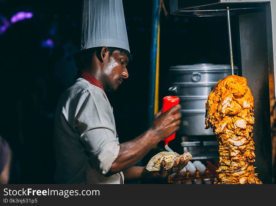 Man Making Food