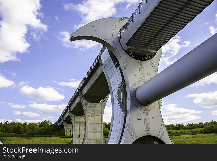 Gray Concrete Bridge Photography