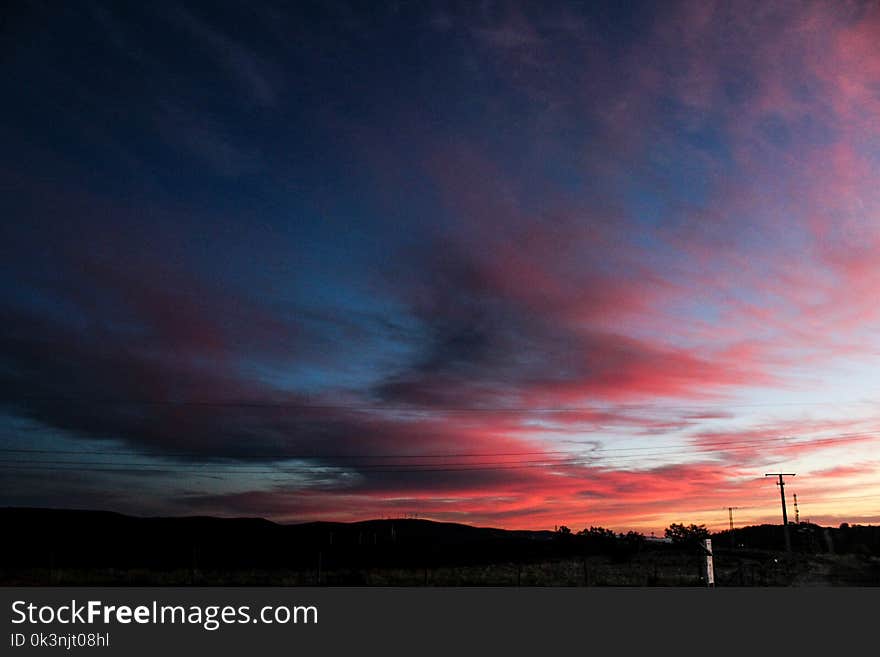 Time-lapse Photography of Golden Hour