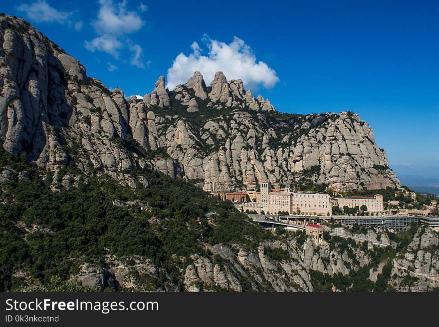 Aerial Photo of Mountain