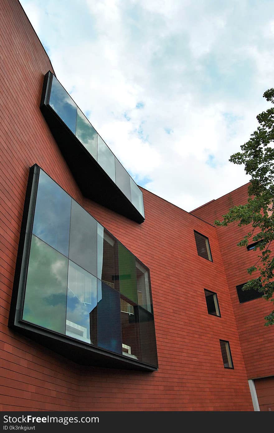 Brown and Black Concrete Building