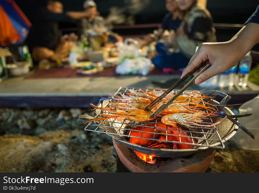 Grilling Shrimp On Stove