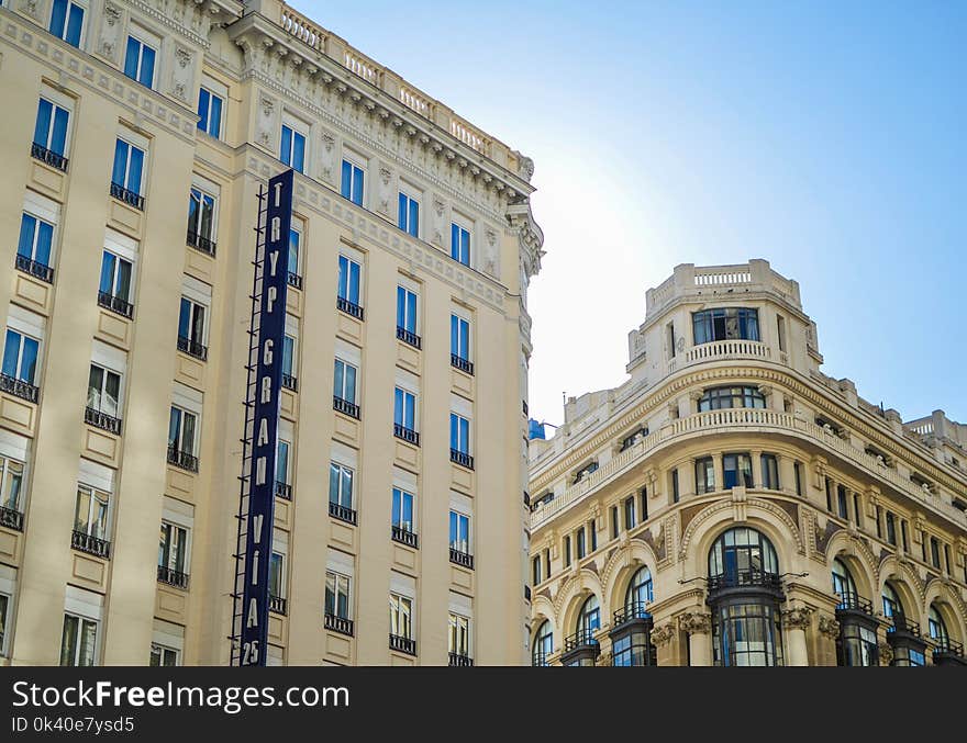 Beige Concrete Building