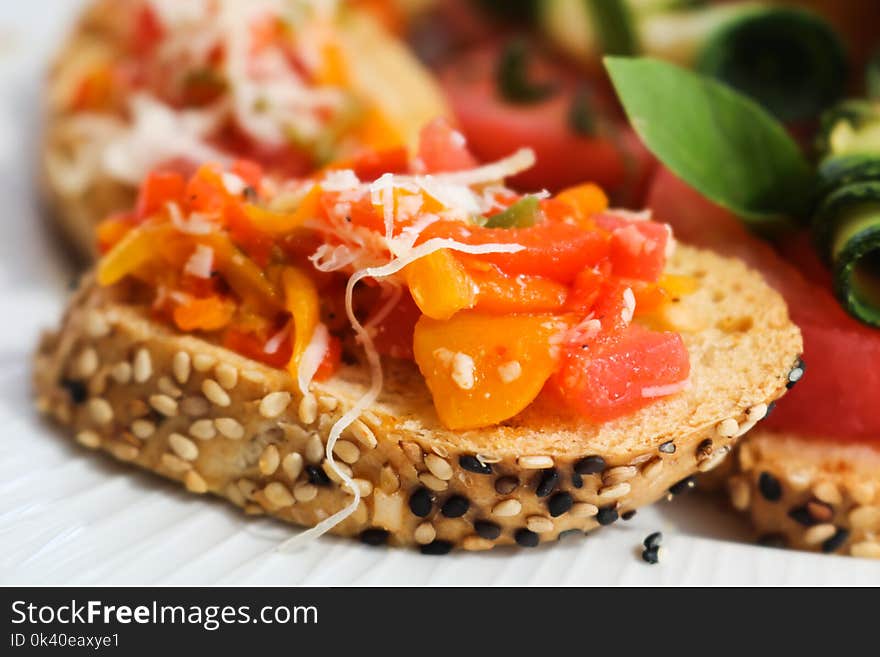 Toaster Bread With Sesame Seeds