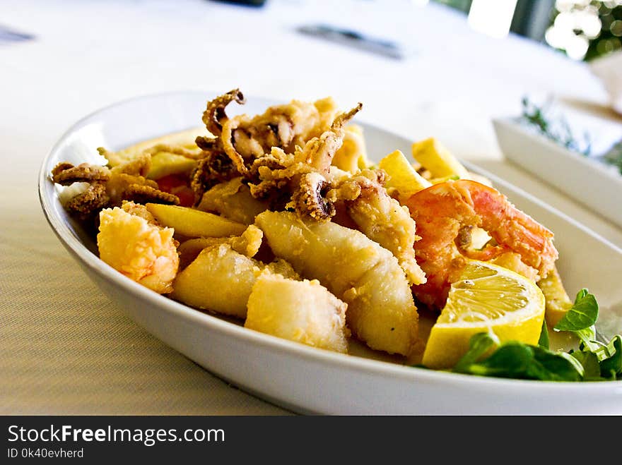 Cooked Food in Bowl