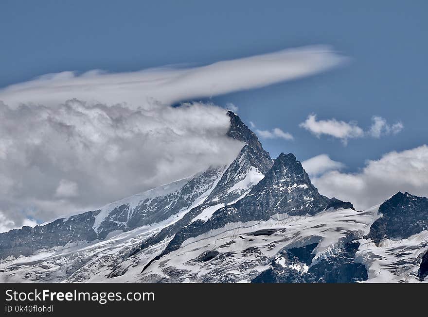 Photo of Mountains Covered with Snow