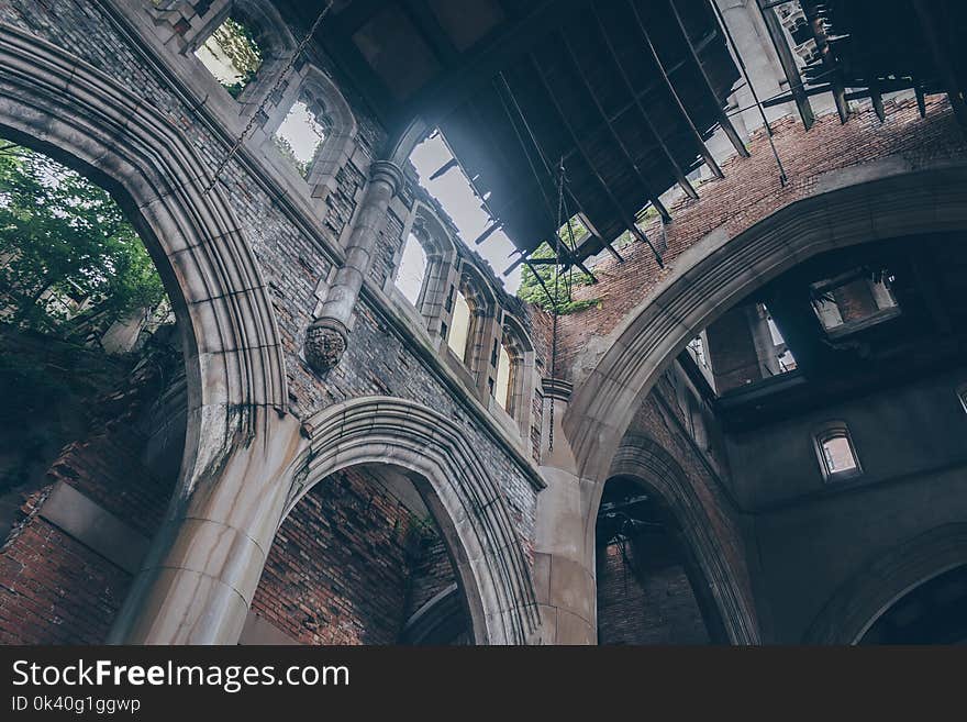 Gray and Brown Concrete Building Photography