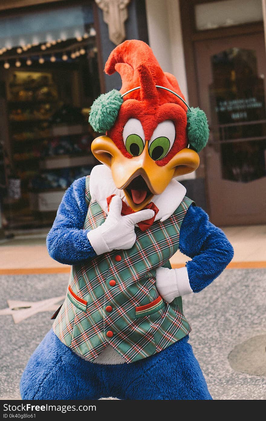 Photo of Woody Woodpecker Mascot