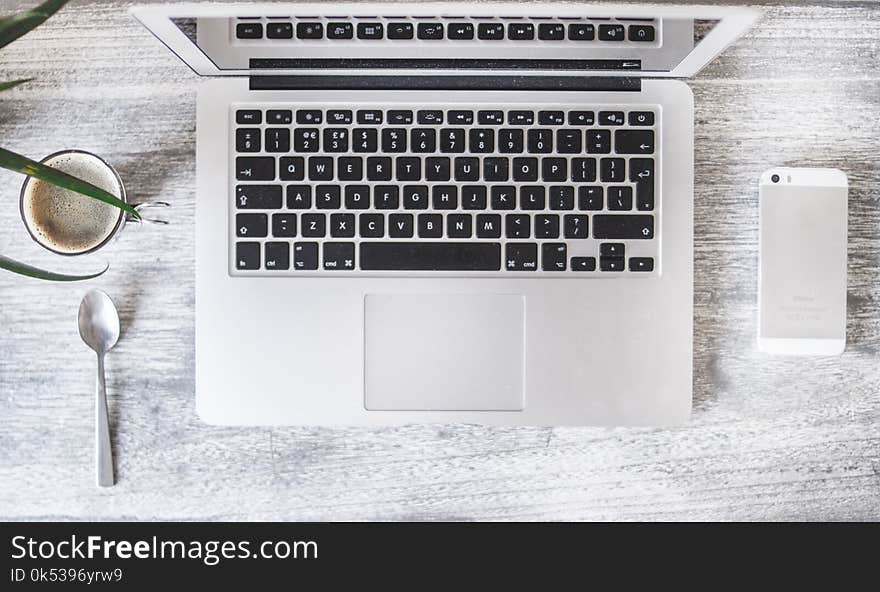 Flatlay Photography of Laptop