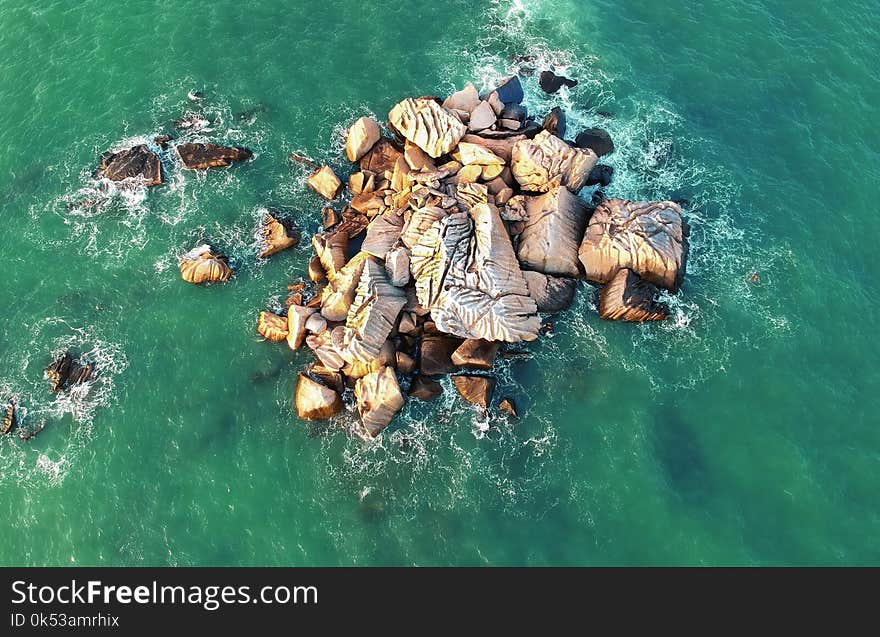 Bird&#x27;s Eye View of the Ocean