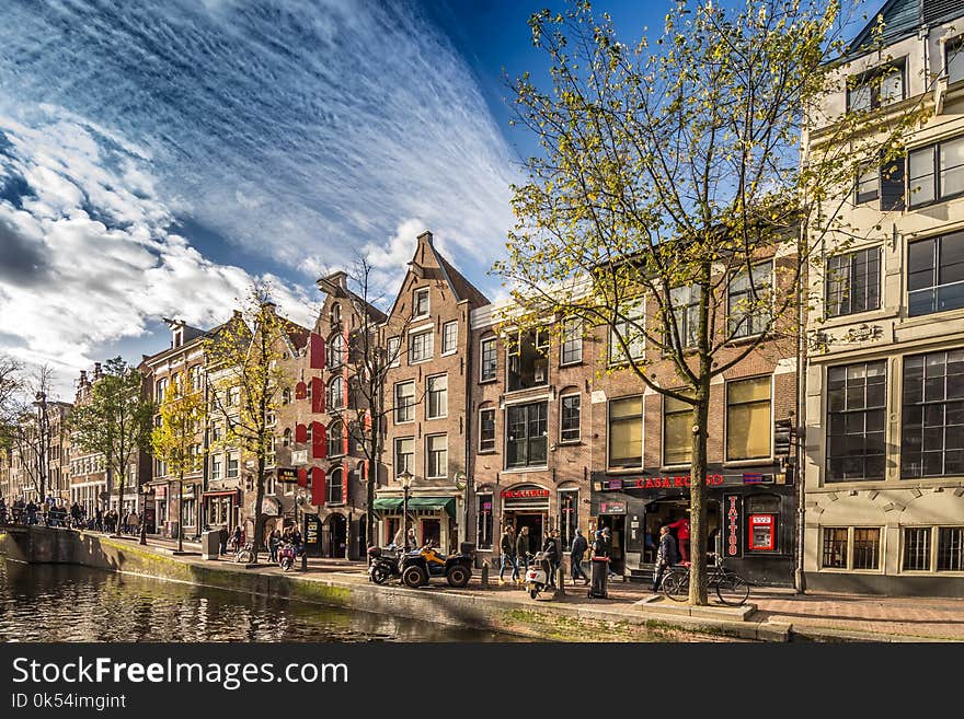 Waterway, City, Sky, Neighbourhood