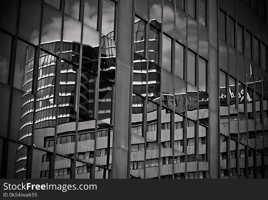 Black, Black And White, Structure, Building