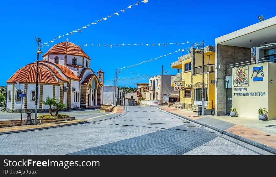 Town, Sky, Residential Area, Neighbourhood