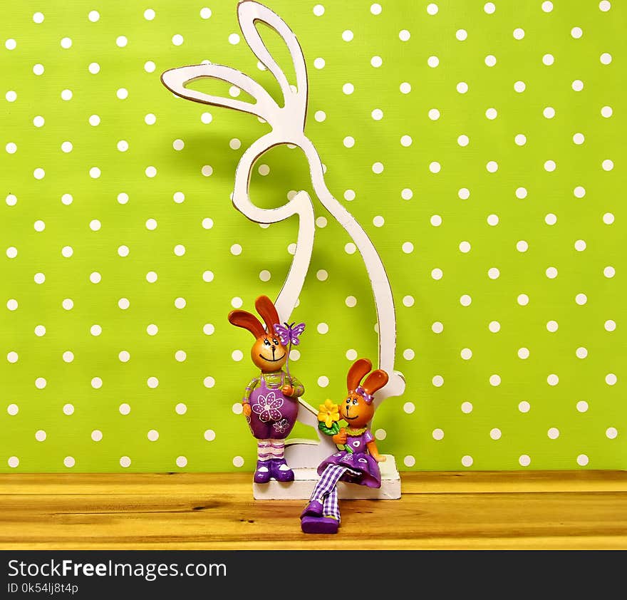 Easter Bunny, Wallpaper, Branch, Computer Wallpaper