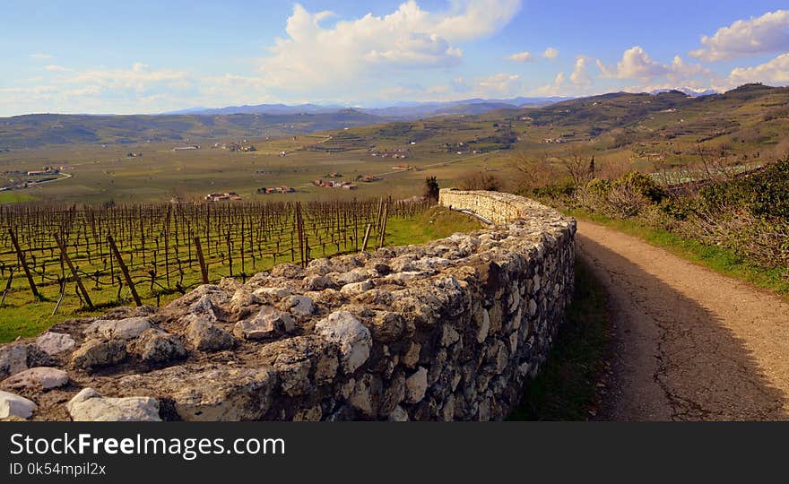 Sky, Agriculture, Hill, Rural Area