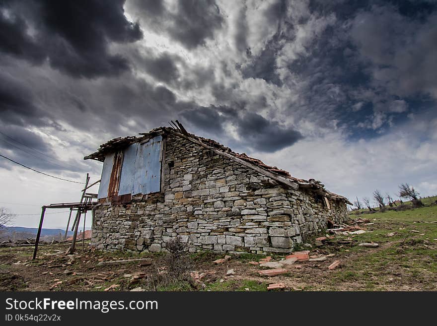 Cloud, Sky, Rural Area, Mountain