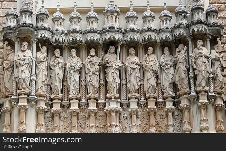 Stone Carving, Sculpture, Landmark, Medieval Architecture