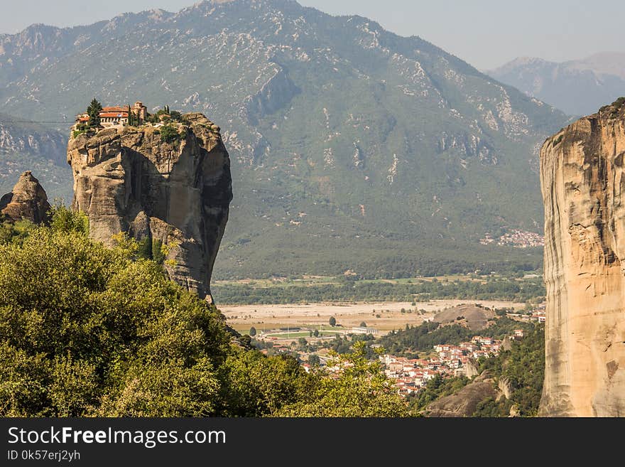 Historic Site, Sky, Mountain, Rock