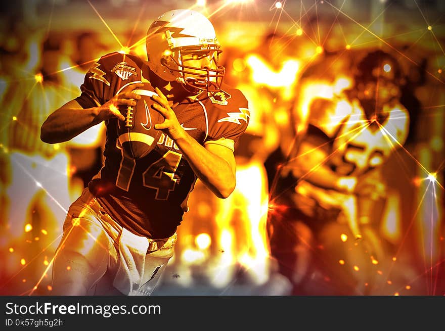 Yellow, Gridiron Football, Computer Wallpaper, Team Sport