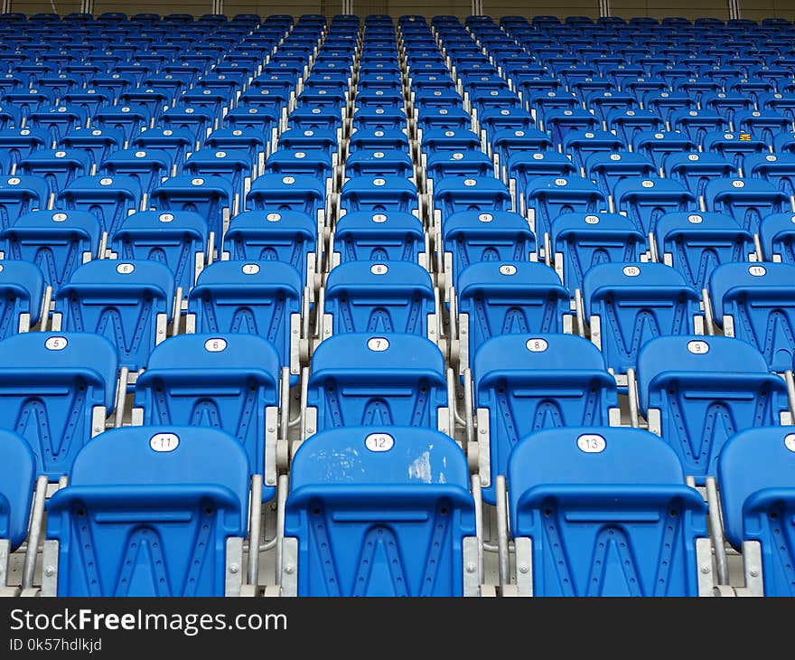 Blue, Sport Venue, Structure, Cobalt Blue