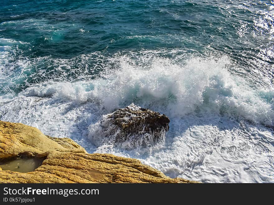 Sea, Wave, Water, Body Of Water