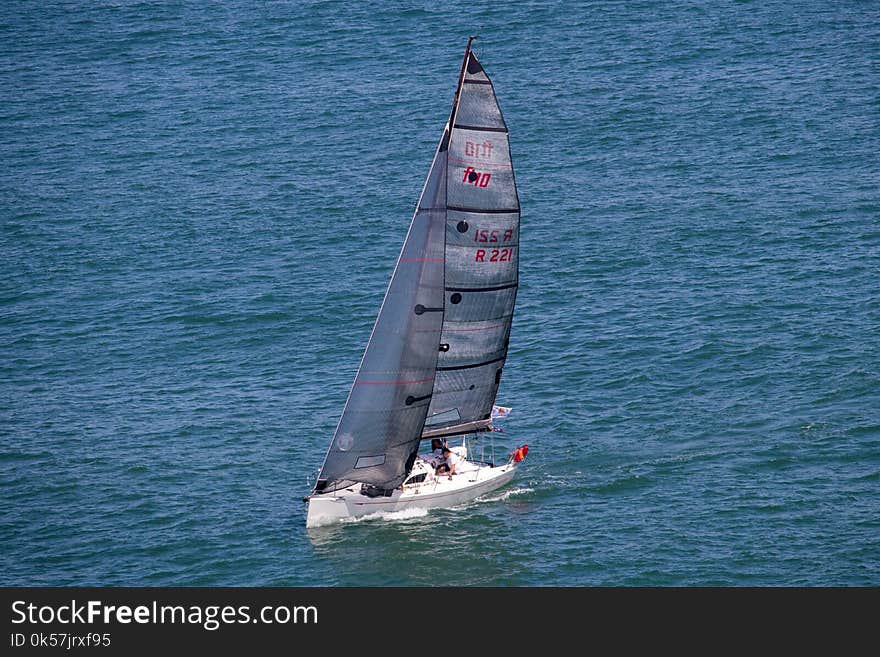 Water Transportation, Sail, Sailboat, Dinghy Sailing