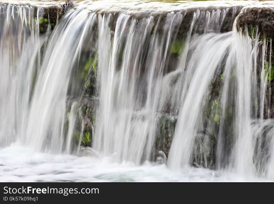 Waterfall, Nature, Water, Water Resources