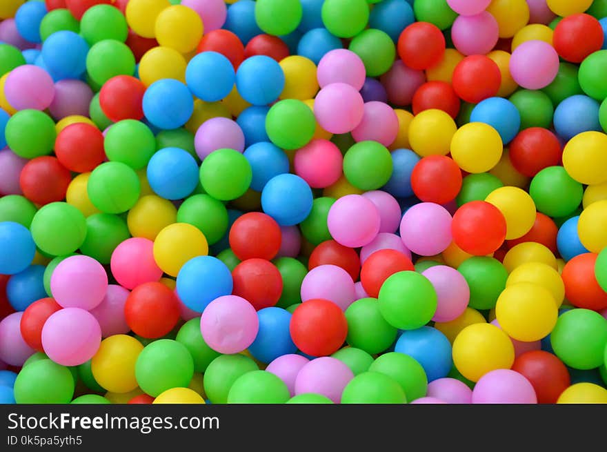 Blue, Ball Pit, Yellow, Balloon