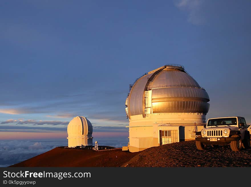 Observatory, Sky, Building, Dome