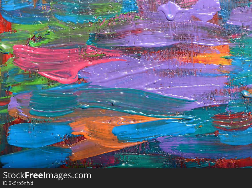 Abstract art background. Hand-painted background. SELF MADE.