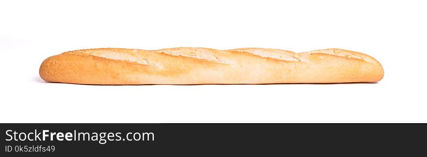 Baguette de pain - French bread isolated on white