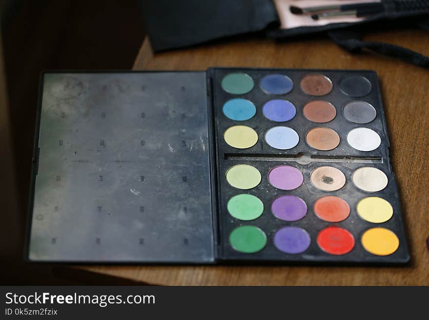 A set of eye shadow. A palette for shadows. Eye shadow. A set of eye shadow. A palette for shadows. Eye shadow.