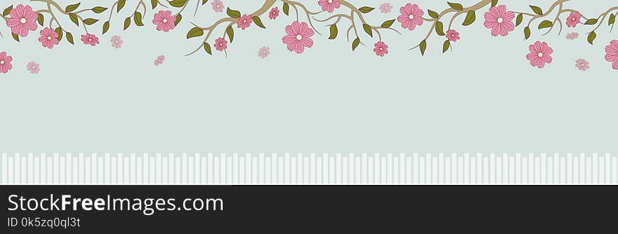 Floral background illustrations colorful full colors