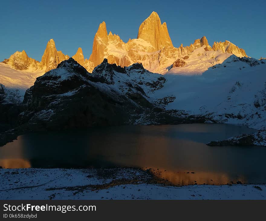 Fitz Roy Peak In National Park Los Glaciares