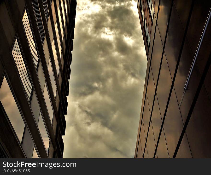 Low Angle of Brown High-rise Building