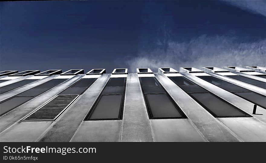 Gray and Black Concrete Building