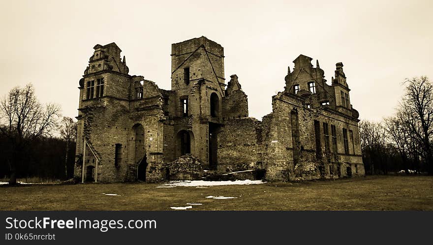 Photo of Gray Concrete Castle