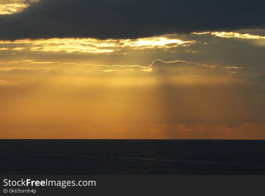 Panoramic Photography of Sunbeam