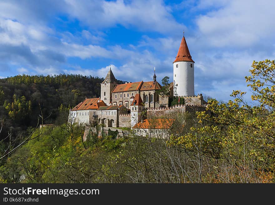 Castle Krivoklat in Czech Republic