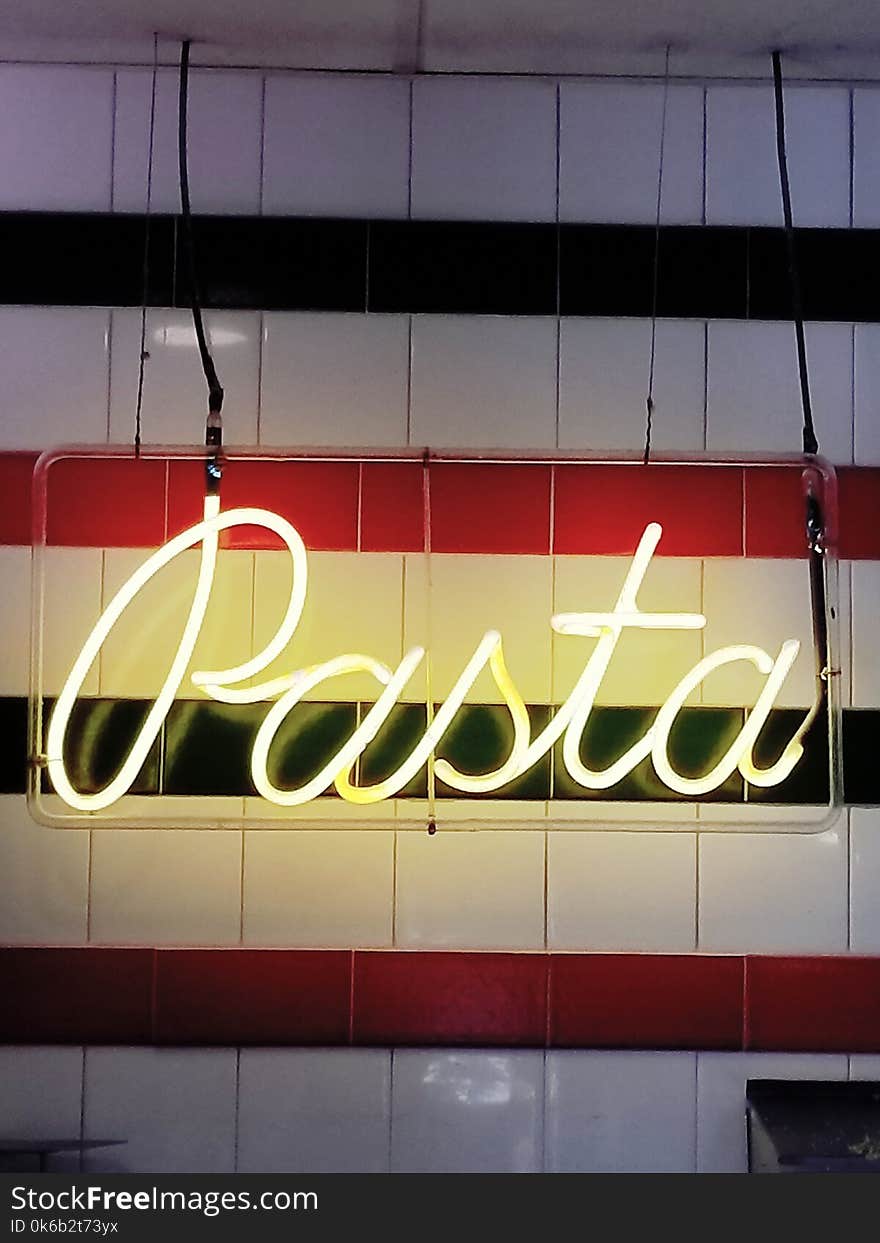 Pasta Sign