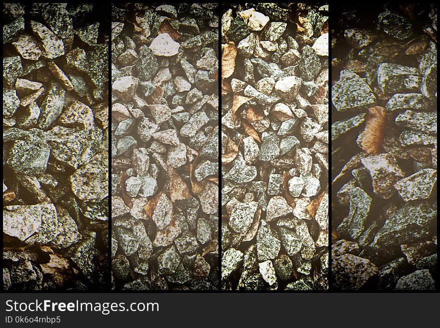 Flintstone pebbles structure of red stone for background.