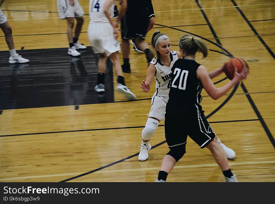 Photo of Women Playing Basketball