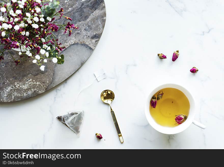 Teacup With Petals