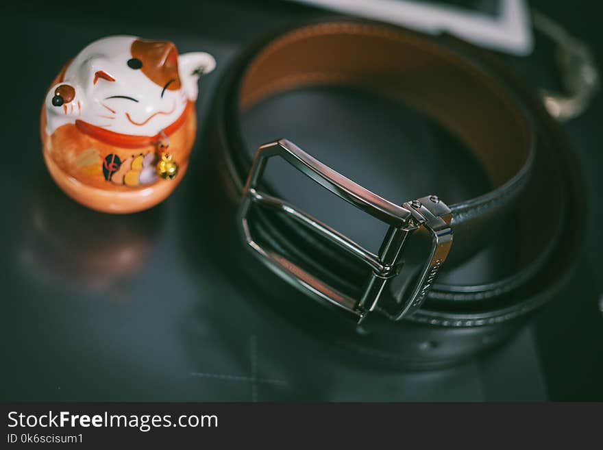 Black Leather Belt